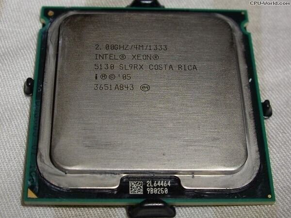 Primary image for SL9RX Intel SL9RX Xeon 5130 2.00GHz Dual-Core LGA771 Processor 2