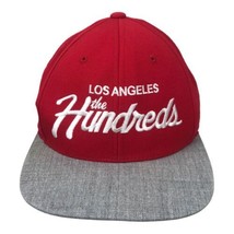 Los Angeles The Hundreds Adjustable Streetwear Baseball Hat Cap Red OS - £14.76 GBP