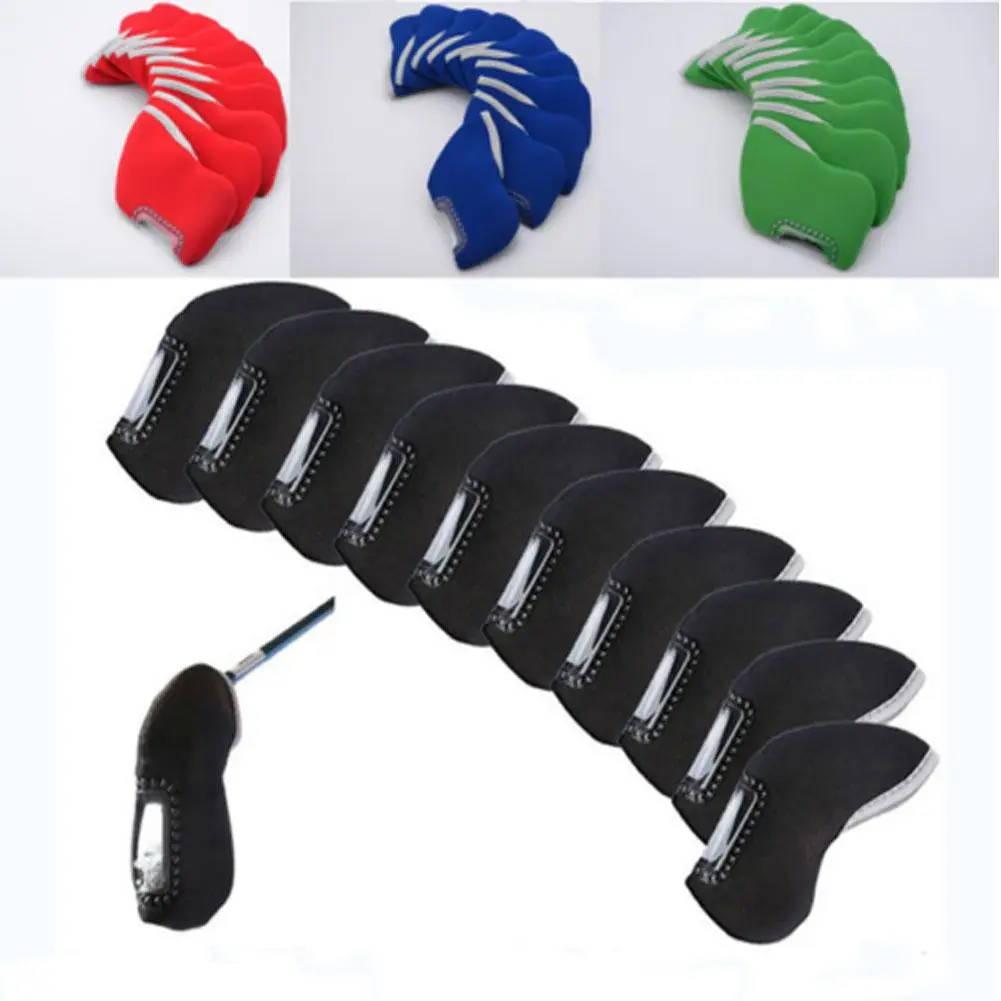 Sporting New 10 Pcs Golf Club Head Covers Iron Putter Head Cover Putter Headcove - £23.89 GBP