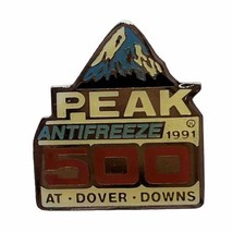 1991 Peak Antifreeze 500 Dover Downs Delaware NASCAR Race Racing Lapel Hat Pin - $7.95