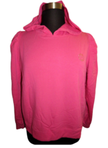Juicy Couture Pink Lightweight Fleece Hoodie, Plus Size 2X - $29.99