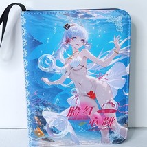 Ayaka Shenhe Genshin Card Binder 3-Ring Anime Waifu Redemption 10.5 in F... - $49.49
