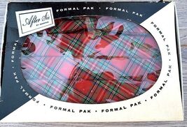 After Six by Rudofker VTG Red Tartan Plaid Bow Tie & Cummerbund Formal P... - $1,183.93 MXN After Six by Rudofker VTG Red Tartan Plaid Bow Tie & Cummerbund Formal P... - $1,183.93 MXN