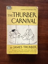 The Thurber Carnival - James Thurber - Humor - 1ST Pbk Edition - Stories W/PIX - £2.53 GBP