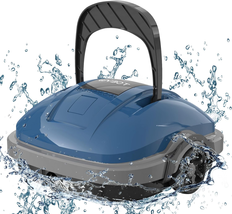 Cordless Pool Vacuum with Updated Battery up to 100Mins Runtime, Robotic Pool Cl - £276.94 GBP