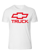 Red Duramax Chevrolet Logo Chevy Truck White T-SHIRT Tee S - 5XL Front &amp; Back - £10.81 GBP