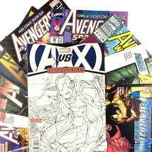 Avengers 10 Comic Lot Marvel #1 Variant Scarlet Witch She-Hulk West Coas... - $29.65