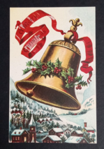 Farm Progress Magazine Subscription Christmas Bell Advertising Postcard 1911 - £6.26 GBP