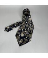 Zylos George Machado Men's Necktie Tie Geometric Blue Silk Vintage Abstract - €14,02 EUR Zylos George Machado Men's Necktie Tie Geometric Blue Silk Vintage Abstract - €14,02 EUR