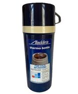 Vintage 1986 Aladdin&#39;s Quart THERMO BOTTLE For Cold Beverages, Blue NEW - $22.73 CAD