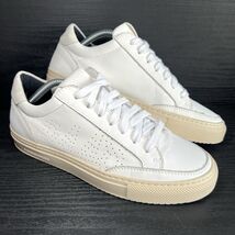 P448 x Project Sustainability Womens Soho Sneaker Sz 37 / 7 US White Lea... - $69.24 CAD
