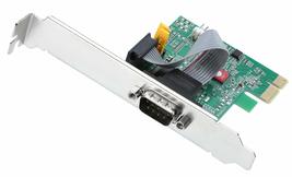 SIIG Single Serial Port/RS-232 and Single Parallel Port PCIe Card Compatible wit - £34.43 GBP+