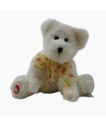 Boyds Bear Dottie Hopsalot White Fuzzy Teddy Jointed Head Bean Collection - £17.06 GBP