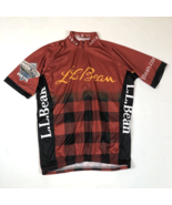 LL Bean 100 Years Buffalo Plaid Cycling Jersey Mens Size Medium Vomax US... - $552.33 MXN