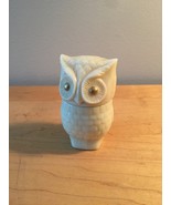 70s Avon Little White Owl with golden eyes cream sachet bottle (Field Fl... - $15.00