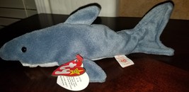 Ty &quot;Crunch&quot; the Shark Beanie Baby (Retired in 1998) - $1,200.00