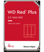 WD - Red Plus 4TB Internal SATA NAS Hard Drive for Desktops - £133.71 GBP