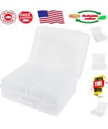 Elegant 16-Pack Clear Photo Cases &amp; Craft Keeper - Waterproof Storage So... - $921.56 MXN