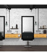 Wall Mount Hair Styling Barber Station, Beauty Salon Spa Furniture Set 2... - £93.37 GBP