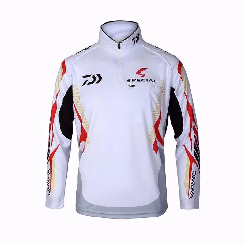 Sporting 2022 Men Fishing Clothes Long Sleeve Zipper Plus Size Sportings Fishing - £29.53 GBP