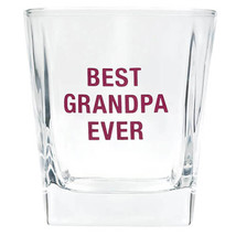 Say What Rocks Glass 10cm - Best Grandpa - £18.98 GBP