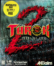 TUROK 2: Seeds of Evil Game for PC CD-ROM Acclaim Software-Used, Complete (1998) - £106.61 GBP