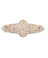 Victorian Style Pin with Rhinestones 2 Inches Sparkles! Excellent Condition - €9,89 EUR
