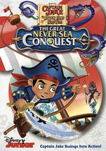 Captain Jake and the Neverland Pirates: The Great Never Sea Conquest (DVD) NEW  - $7.92