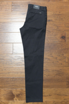 Hugo Boss $178 Men Kaito Slim Fit Stretch Cotton Black Khaki Chino Pants 34R - £55.66 GBP