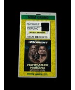 PRESS PASS TICKET  MAYWEATHER VS MAIDANA  THE MOMENT MGM GRAND 05/03/14 ... - $66.45