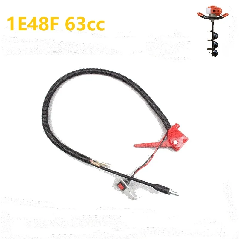 48F On Off Kill Switch Throttle Cable Line t Cable Fit Chinese 1E48F 63c... - £47.08 GBP