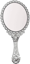 BAOZOON Vintage Hand Mirror with Handle - Cute Cosmetic Handheld Mirror Vanity M - £10.46 GBP