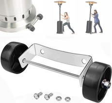 The Universal Patio Heater Wheel Kit Includes A Gas Liquefied, And Black... - $41.93