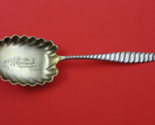 Oval Twist by Whiting Sterling Silver Berry Spoon GW ruffled 8 7/8&quot; - $137.61
