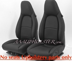 Porsche 993 911 968 Standard Seats Upholstery Recovery Kit 1995-98 Black Vinyl. - $326.89