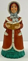 Hallmark Keepsake Ornament Dickens Porcelain Caroler 4.5 in Bell Lady Daphne - £10.27 GBP