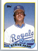1989 Topps 507 Steve Farr  Kansas City Royals - $0.99