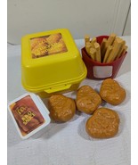 Fisher Price Fun with Food McDonald&#39;s Chicken McNuggets bbq sauce fries ... - £44.35 GBP