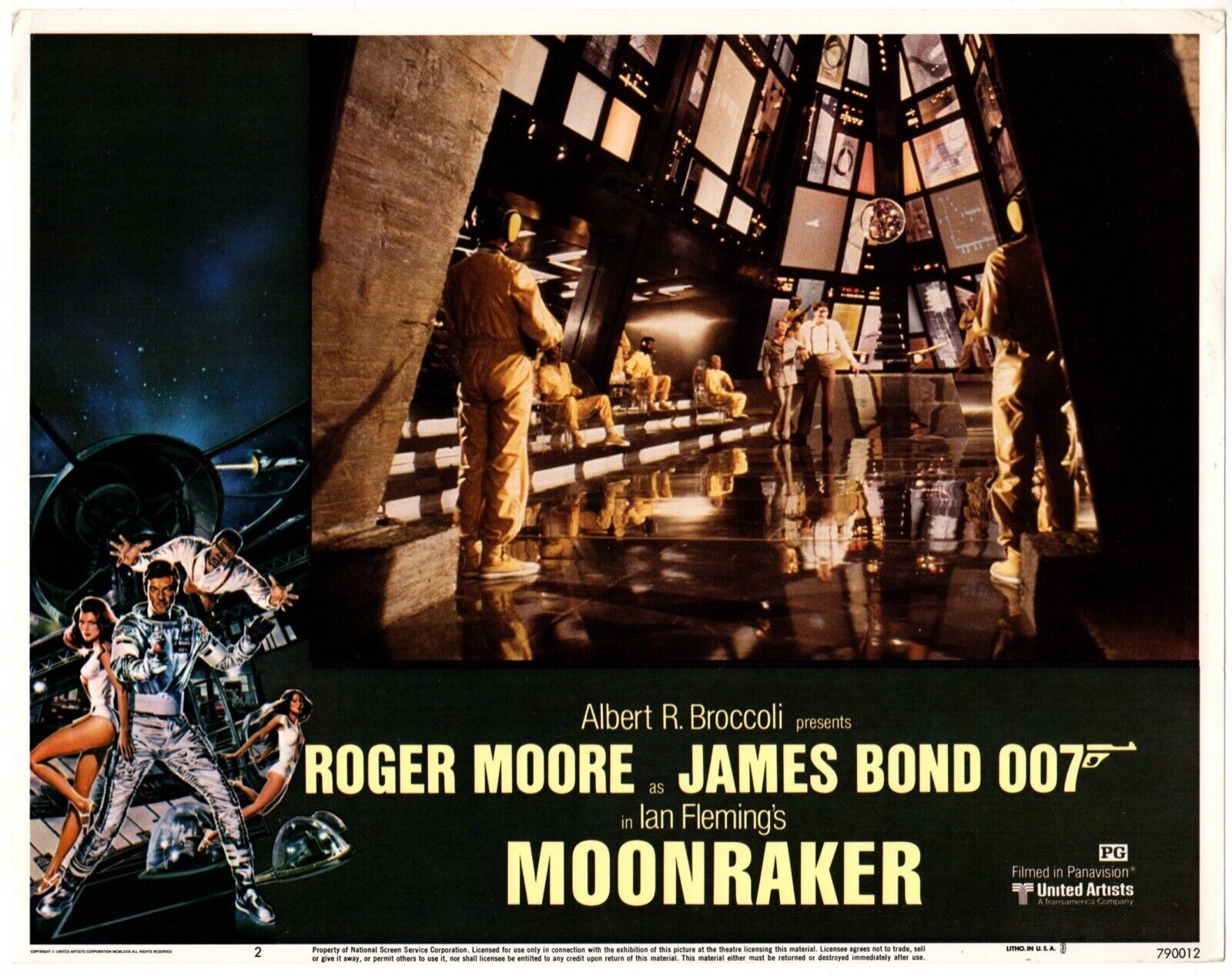 *Ian Fleming&#39;s MOONRAKER (1979) Jaws Leads James Bond in Futuristic Sett... - $65.00
