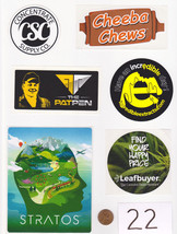 Lot of Marijuana Industry Stickers-Colorado MMJ Dispensary Weed Edibles ... - £19.40 GBP