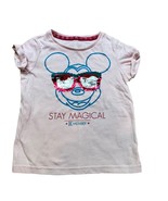 Disney Vacation Club DVC Pink Minnie Mouse XS 5/6 &quot;Stay Magical&quot; T-Shirt - £11.51 GBP