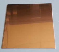 1 Pc of  Copper Sheet Plate .063" 48 oz 16 gauge 12" x 18" - £192.48 GBP