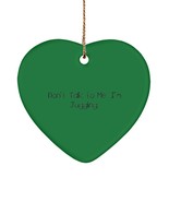 Unique Juggling , Don&#39;t Talk to Me. I&#39;m Juggling., Gag Holiday Heart Orn... - $316.82 MXN