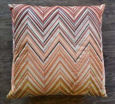 Missoni Home Janet Embroidered Zig Zag Cushion or Pillow, color 149 v2 - $179.00