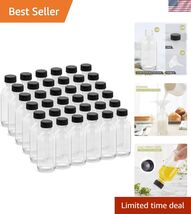 2OZ Small Glass Bottles with Lids and Funnels, 60ml Boston Round Glass B... - $49.48