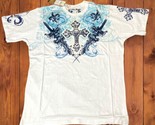 NWT Y2K Ablanche White 2XL 100% Cotton Embroidered ROYAL POWER Cross And... - $49.50