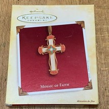 Hallmark Mosaic Of Faith - Cross - Keepsake Ornament from 2005 - £9.49 GBP