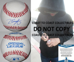 Joey Bart San Francisco Giants autographed baseball exact proof Beckett COA - £86.93 GBP