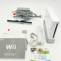 Nintendo Wii RVL001 Bundle Gamecube Compatible Sports Controller Complete Tested - £73.57 GBP