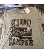 The Stacks olive green king camper mens M T-shirt - €12,71 EUR